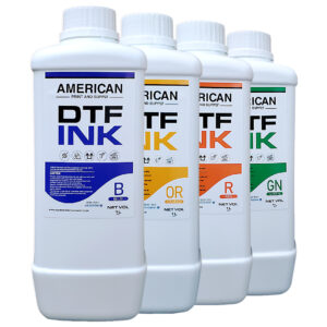 Red, Green, Blue, Orange Expanded Gamut Direct to Film Ink