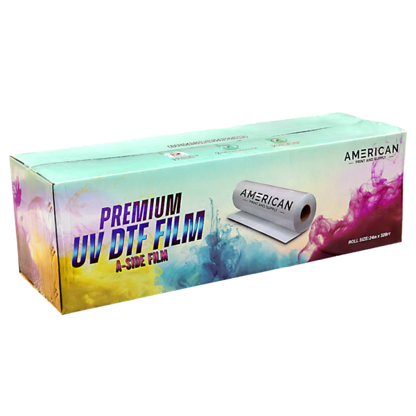 UV DTF A&B - 24" Film and Laminate Set Clear 323' (1 Roll Each)