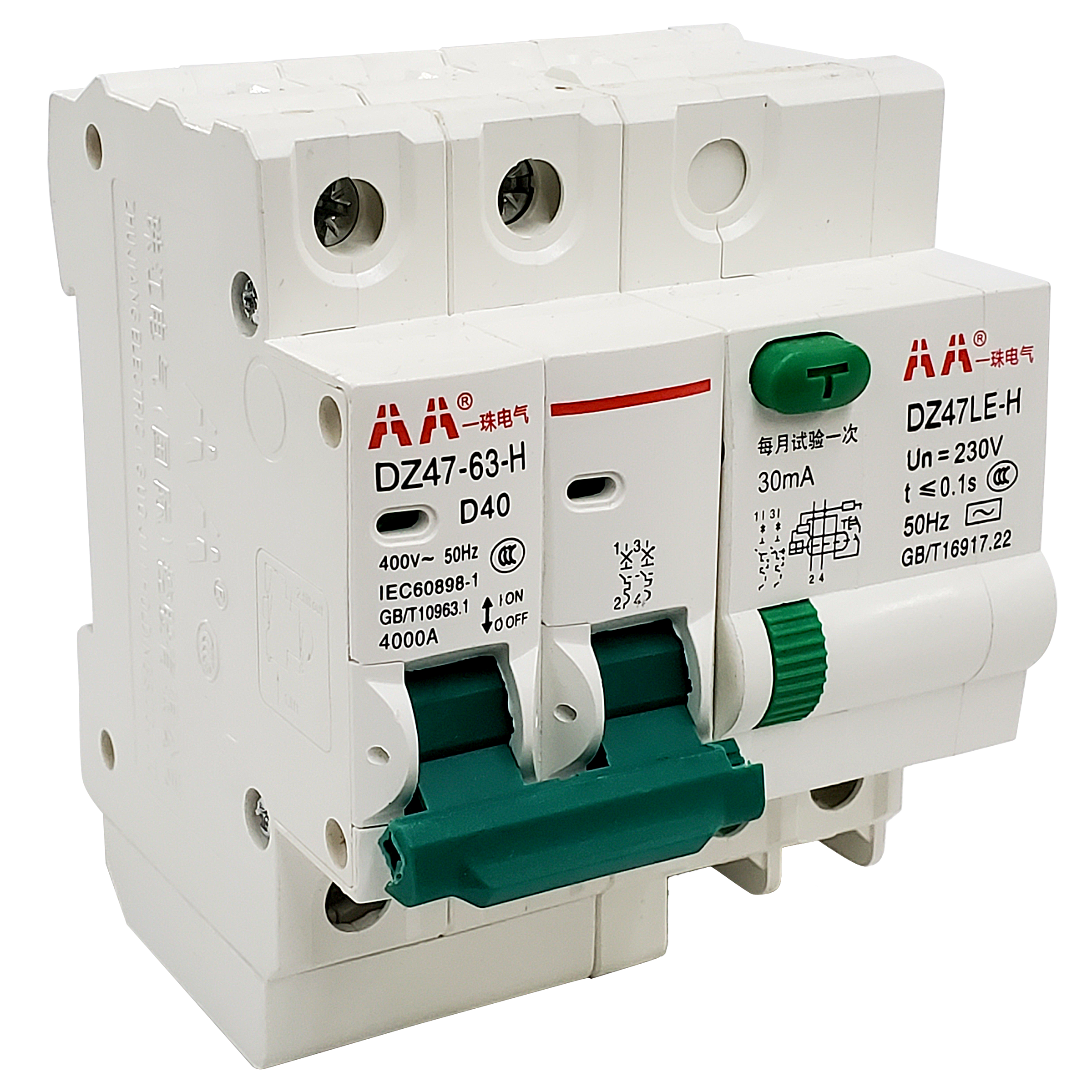 Main Breaker / Leakage Switch (Smart Shaker)